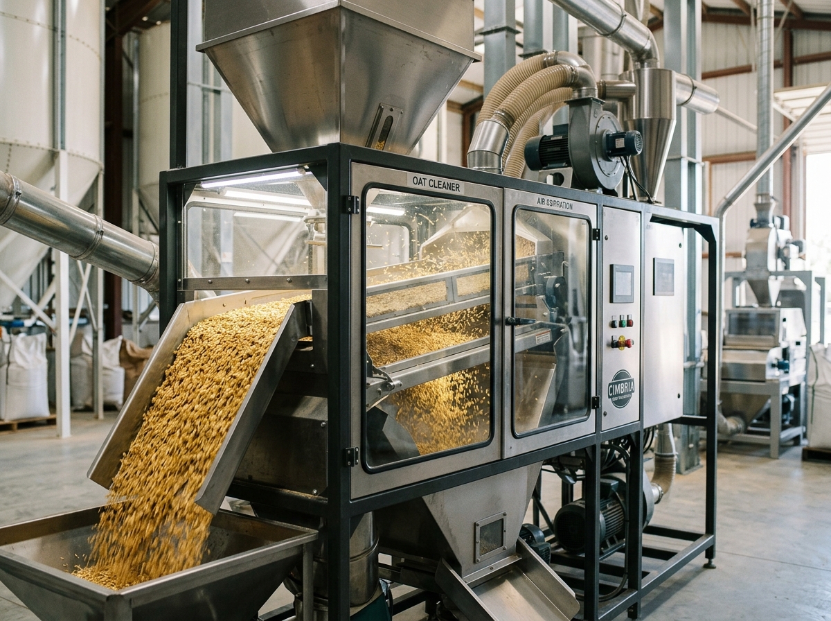 Oat cleaning